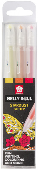 Sakura Gelly Roll Stardust Gel Pens - Happy Set (Pack of 3)
