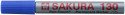 Sakura Pen-Touch 130 Permanent Marker - Bullet Tip - Blue