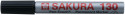 Sakura Pen-Touch 130 Permanent Marker - Bullet Tip - Black