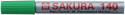 Sakura Pen-Touch 140 Permanent Marker - Chisel Tip - Green