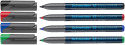 Schneider Maxx 224 Permanent Markers - Medium - Assorted Colours (Pack of 4)