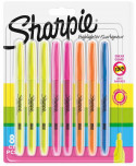 Sharpie Accent Pocket Highlighters - Assorted Colours (Blister of 8)