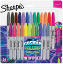 Sharpie Fine Marker Pens - Cosmic Colours (Pack of 24)