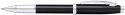 Sheaffer 100 Rollerball Pen - Black Lacquer Chrome Trim - Picture 1