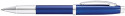 Sheaffer 100 Rollerball Pen - Blue Lacquer Chrome Trim - Picture 1
