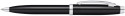Sheaffer 100 Ballpoint Pen - Black Lacquer Chrome Trim - Picture 1