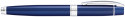 Sheaffer 300 Rollerball Pen - Blue Lacquer Chrome Trim - Picture 3