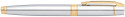 Sheaffer 300 Rollerball Pen - Medalist Chrome & Gold - Picture 3
