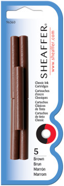 Sheaffer Ink Cartridge - Brown (Pack of 5)