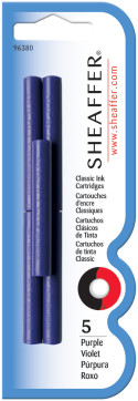 Sheaffer Ink Cartridge - Purple (Pack of 5)