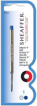 Sheaffer "K" Ballpoint Refill - Blue Fine