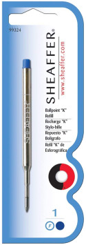 Sheaffer "K" Ballpoint Refill - Blue Fine