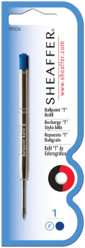 Sheaffer "T" Ballpoint Refill - Blue Fine (For Sagaris & Taranis)