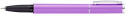 Sheaffer Pop Rollerball Pen - Purple Chrome Trim - Picture 1