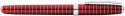 Sheaffer Prelude Rollerball Pen - Merlot Red Chrome Rings - Picture 2