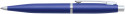 Sheaffer VFM Ballpoint Pen - Neon Blue Chrome Trim - Picture 1
