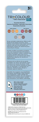 Spectrum Noir TriColour Aqua Markers - Essential Neutrals (Pack Of 3) - Picture 1