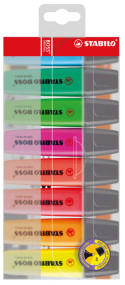 STABILO BOSS Original Highlighter Pen - Assorted Colours (Pack of 8)