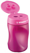 STABILO EASYsharpener Left Handed Sharpening Box - Pink