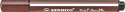 STABILO Trio Scribbi Fibre Tip Pen - Brown