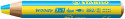 STABILO woody 3-in-1 duo Multi-Talented Pencil- Yellow/Cyan Blue