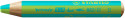 STABILO woody 3-in-1 duo Multi-Talented Pencil - Turquoise/Light Green
