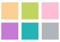 Staedtler Triplus Fibre Tip Pens - Assorted Pastel Colours (Pack of 6) - Picture 1