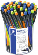 Staedtler Graphite 777 Mechanical Pencils - 0.5mm - Assorted Colours (Cup of 50)