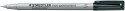 Staedtler Lumocolor Nonpermanent Pen - Superfine - Black