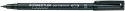 Staedtler Lumocolor Permanent Pen - Superfine - Black