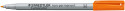 Staedtler Lumocolor Nonpermanent Pen - Medium - Orange