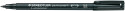 Staedtler Lumocolor Permanent Pen - Medium - Black