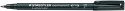 Staedtler Lumocolor Permanent Pen - Fine - Black