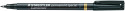 Staedtler Lumocolor Permanent Pen - Fine - Special Black