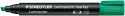 Staedtler Lumocolor Permanent Marker - Chisel Tip - Green