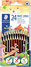 Staedtler Noris Colour Pencils - Assorted Colours (Pack of 24)