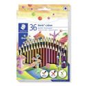 Staedtler Noris Colour Pencils - Assorted Colours (Pack of 36)