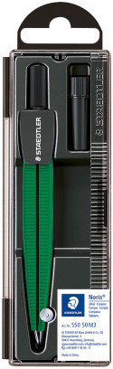 Staedtler Noris Metallic Compass - Green
