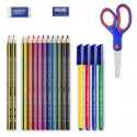 Staedtler Noris Colouring Set with Scissors - Picture 1