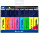 Staedtler Textsurfer Classic Highlighters - Popular Colours (Wallet of 8)