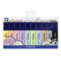 Staedtler Textsurfer Highlighter - Assorted Colours (Wallet of 10)