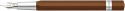 Staedtler TRX Fountain Pen - Brown Chrome Trim - Picture 1