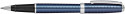 Sheaffer Prelude Rollerball Pen - Cobalt Blue Chrome Rings - Picture 1