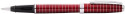 Sheaffer Prelude Rollerball Pen - Merlot Red Chrome Rings - Picture 1