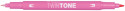 Tombow TwinTone Dual Tip Marker - Princess Pink