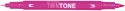 Tombow TwinTone Dual Tip Marker - Fuschia Pink