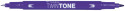 Tombow TwinTone Dual Tip Marker - Grape
