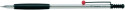 Tombow Zoom 707 Mechanical Pencil - Silver & Black