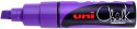 Uni-Ball PWE-8K ChalkGlass Marker - Chisel Tip - Violet