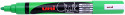 Uni-Ball PWE-5M ChalkGlass Marker - Bullet Tip - Fluorescent Green